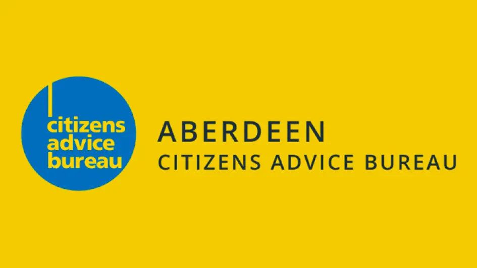 An image of the Citizens Advice Bureau logo above the doorway