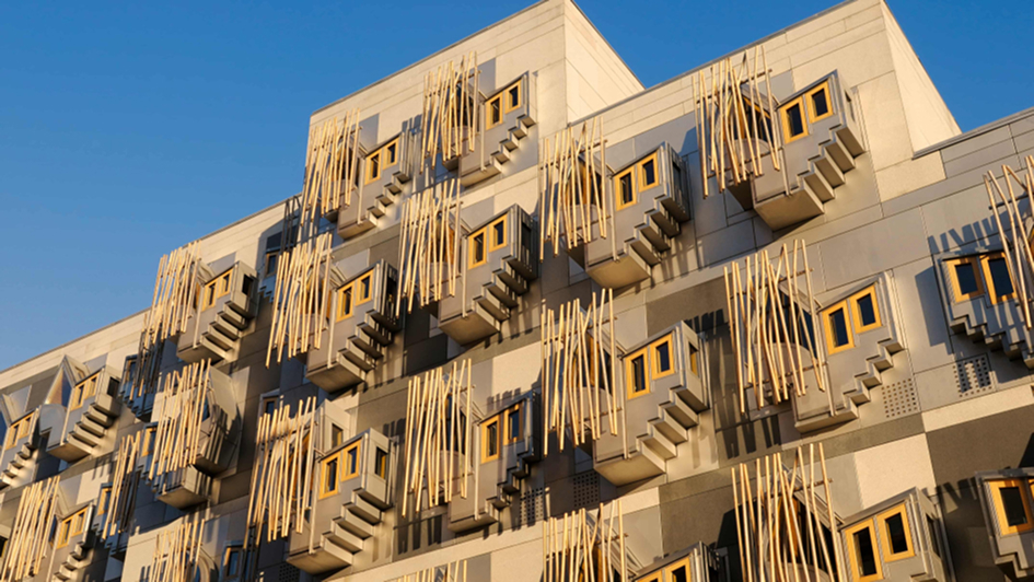 Scottish parliament building