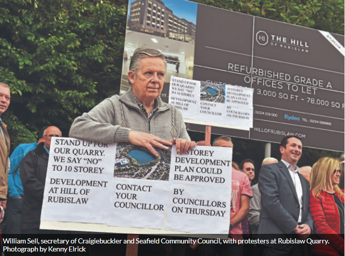 Hill of Rubislaw Protest